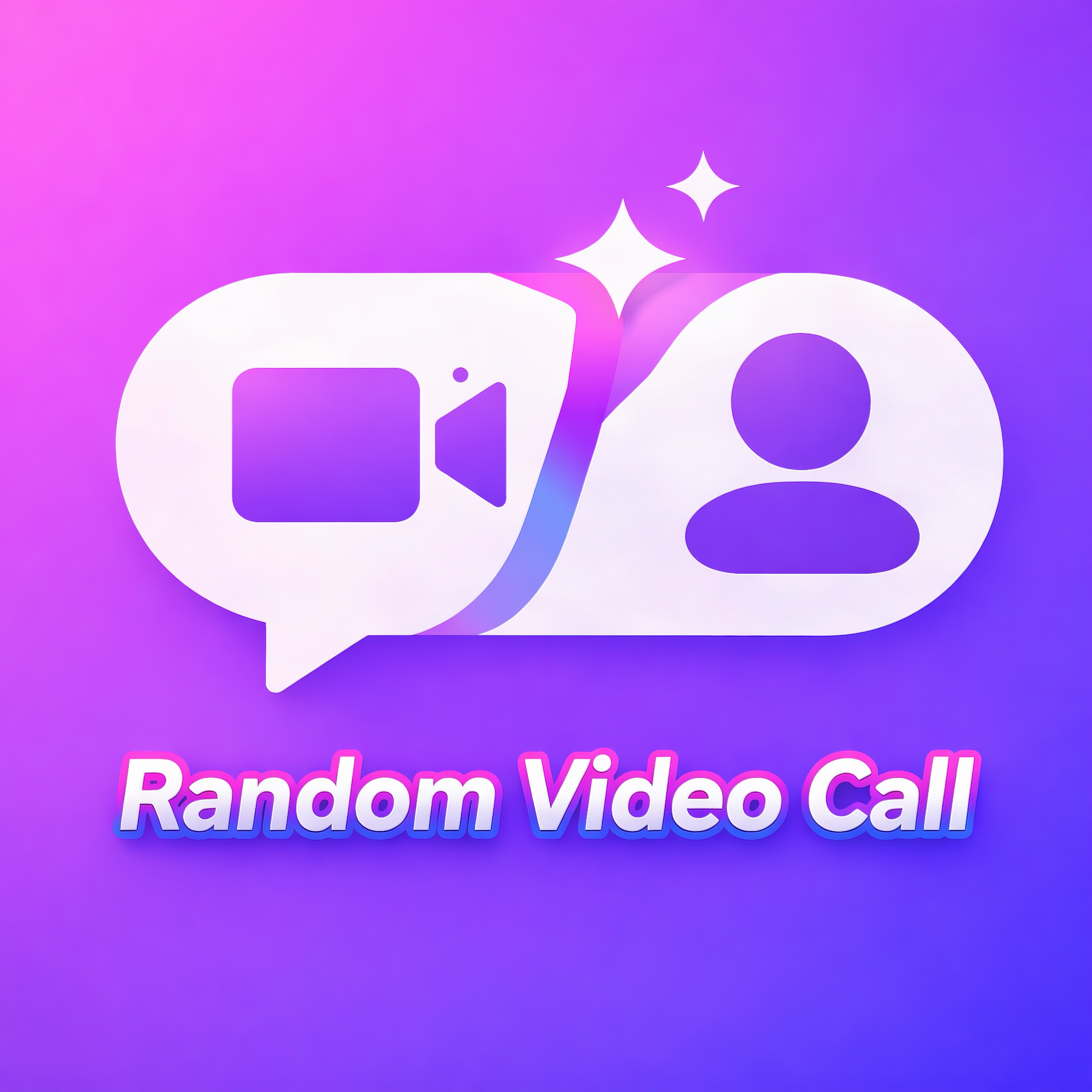 AI Random Video Call Icon